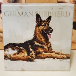 German Shepherd Canvas print wall art